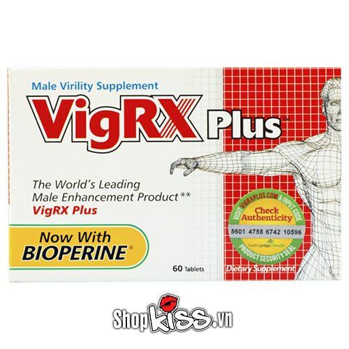 Thảo dược Vig RX Plus hỗ trợ sinh lý nam tăng cường cương cứng