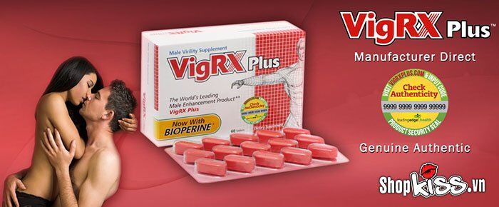 Thảo dược Vig RX Plus hỗ trợ sinh lý nam tăng cường cương cứng