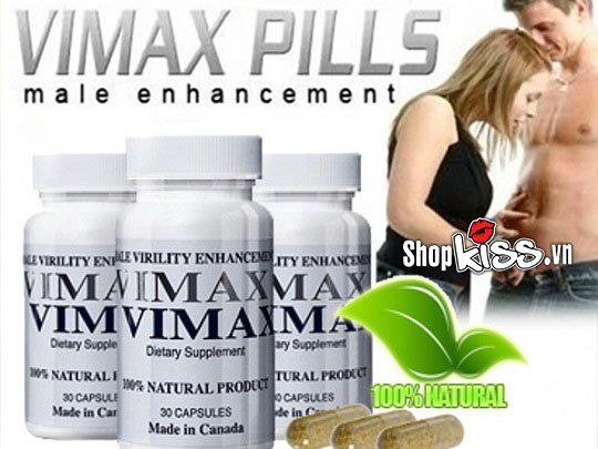 Vimax Canada chính hãng thuốc cường dương hỗ trợ xuất tinh sớm