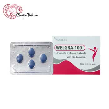 Welgra 100mg viên uống cường dương Ấn Độ tăng sinh lý nam mạnh
