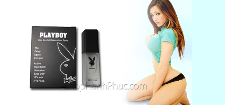 Chai xịt PlayBoy 5ml tăng cường kéo dài cực mạnh hiệu quả