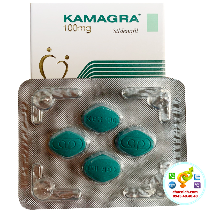 Kamagra 100mg Ấn Độ tăng khoái cảm, cường dương, kéo dài quan hệ