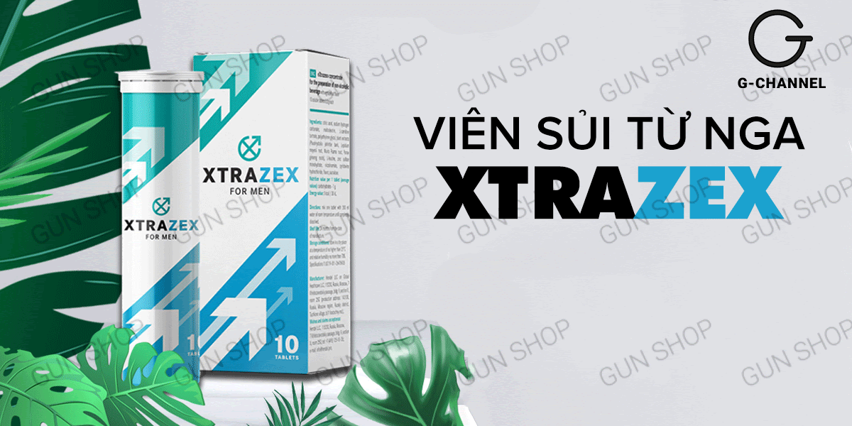 Viên sủi Xtrazex tăng cường sinh lý nam cương dương mạnh mẽ 10 viên Viên sủi Xtrazex tăng cường sinh lý nam cương dương mạnh mẽ 10 viên