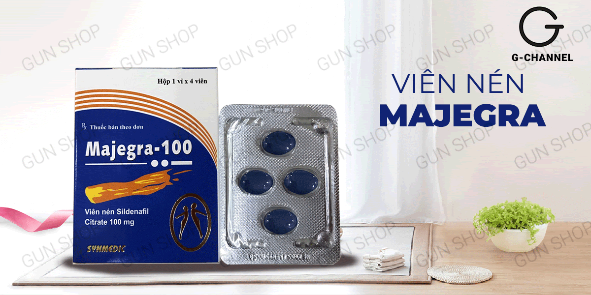 Viên uống Majegra tăng cường sinh lý cương dương hiệu quả hộp 4 viên Viên uống Majegra tăng cường sinh lý cương dương hiệu quả hộp 4 viên