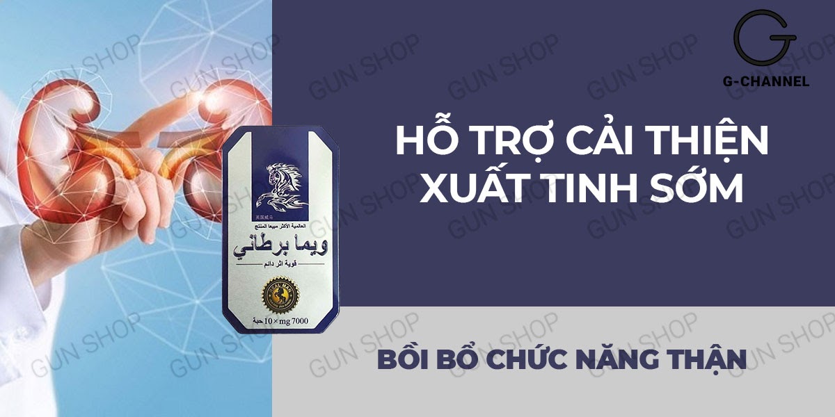 Ngựa Thái chính hãng thuốc cường dương tăng cường sinh lý nam hộp 10 viên