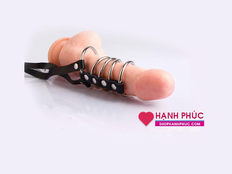 Vòng Đeo Dương Vật 5 Block Rounds Tăng Thời Gian Yêu Xuất Tinh Sớm