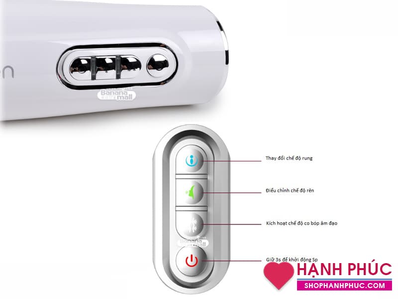 WiTen Cốc Thủ Dâm Tự Động Rung Rên Co Thắt Full LED Siêu Phẩm Hot