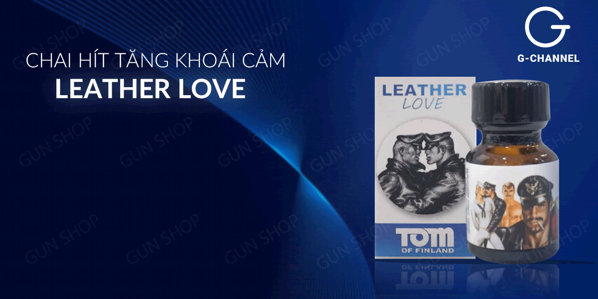  Kho sỉ Chai hít tăng khoái cảm Popper Tom Of Finland Leather Love - Chai 10ml mới nhất