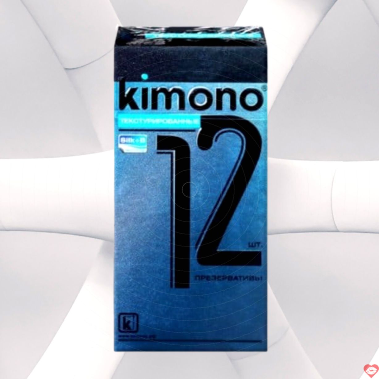 Bao cao su Kimono Dotted siêu mỏng 0.03mm, nhạy cảm, 12 cái 