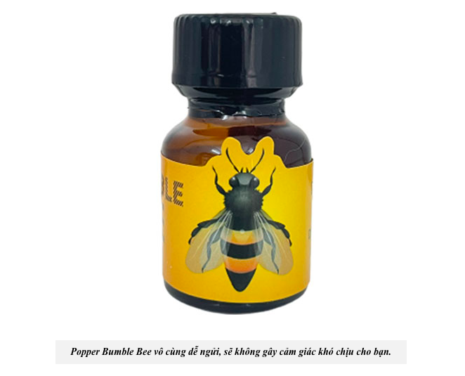  Mua Popper Bumble Bee con ong vàng 10ml chai hít tăng khoái cảm Mỹ giá rẻ