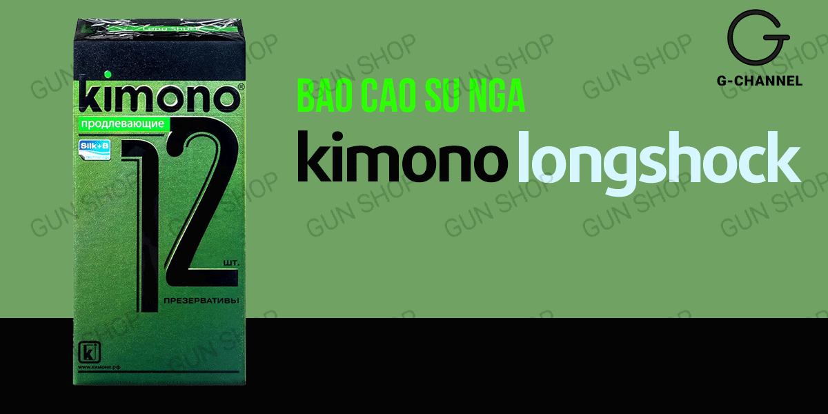  Đánh giá Bao cao su Kimono Long Shock - Mỏng 0.03mm kéo dài thời gian - Hộp 12 cái giá sỉ