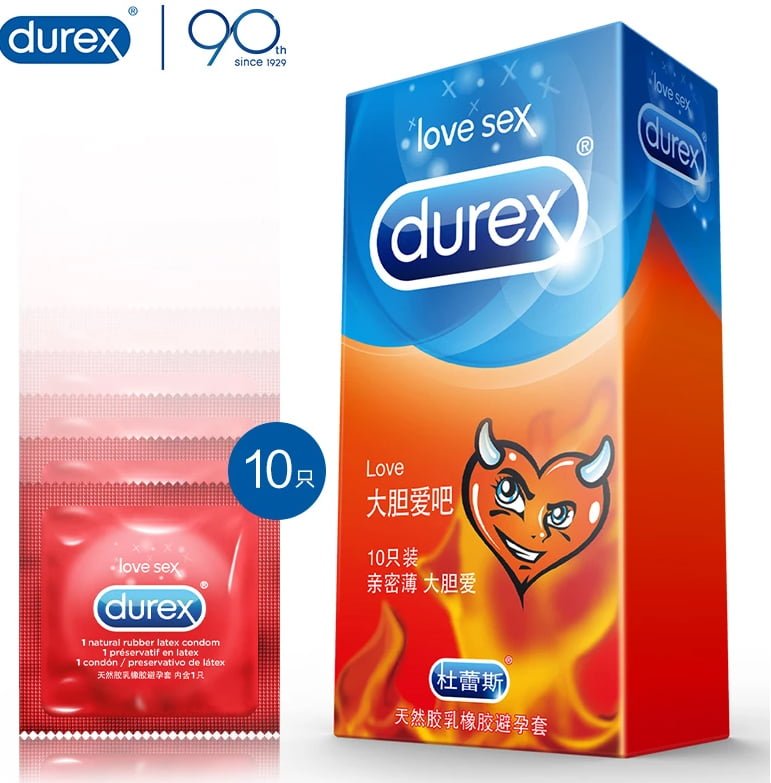  Kho sỉ Bao cao su siêu mỏng Durex Love SHP492 nhập khẩu