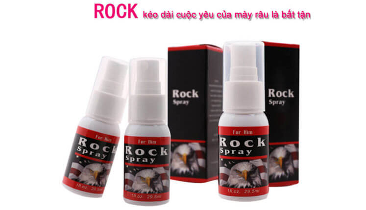  Đại lý Rock Spray - Chai Xịt Lâu Ra Hỗ Trợ Kéo Dài SHP77 giá rẻ