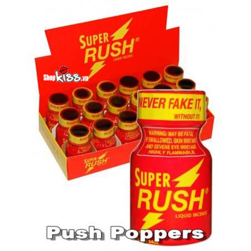  So sánh Chai hít tăng khoái cảm Popper Rush Original Red - Chai 10ml giá tốt
