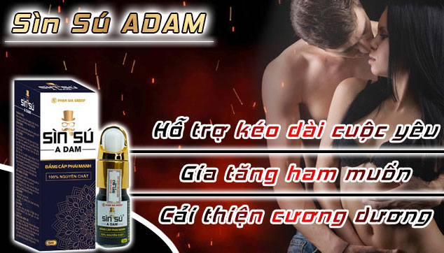  Sỉ Cao sìn sú Adam chính hãng dạng chai xịt thảo dược Ê Đê Việt Nam tốt nhất